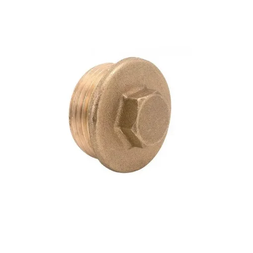 1/4" Male Brass Plug, Corrosion-Resistant - 705545 product image