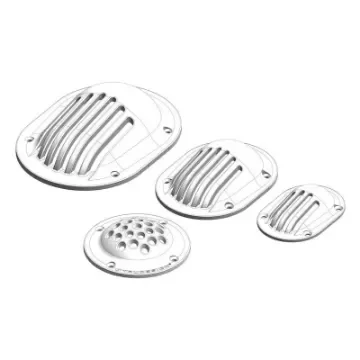 Trudesign White Elliptical Grille for Ventilation - 90623 product image