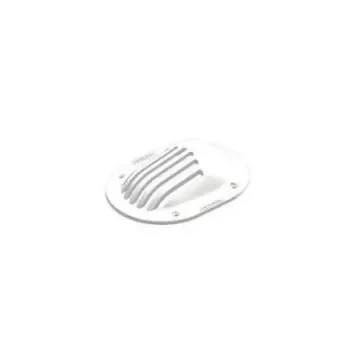 Trudesign - White 2" Elliptical Grille for Boat Water Inlet - 90555 product image