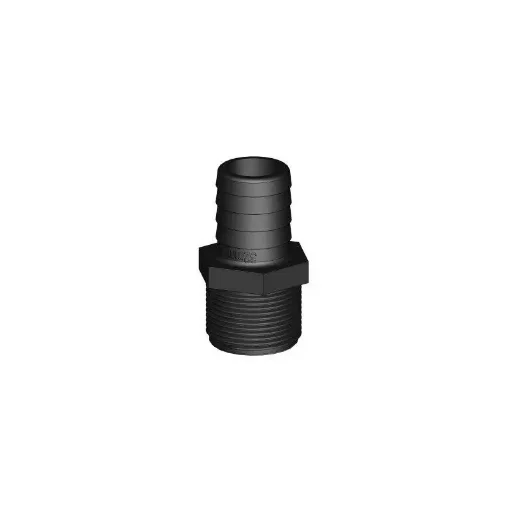 Trudesign High Resistance Black Coupling 1-1/4" BSP x 32mm - 90560 product image