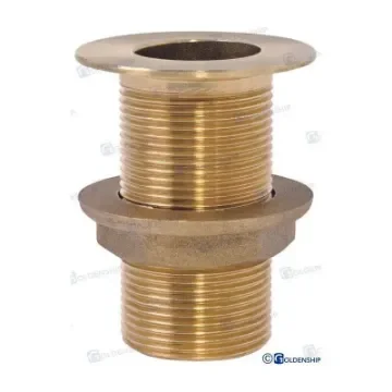 Maestrini - Chrome-Plated Brass 3/4" Flush-Mounted Thru-Hull - GS30753 product image