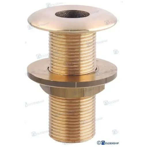 Maestrini 2” Chrome-Plated Brass Recessed Thru-Hull - GS30775 product image