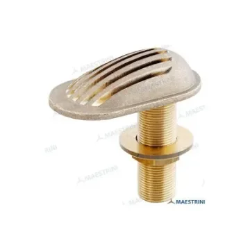 Maestrini Thru-Hull Water Intake Chrome Brass - GS30762 product image