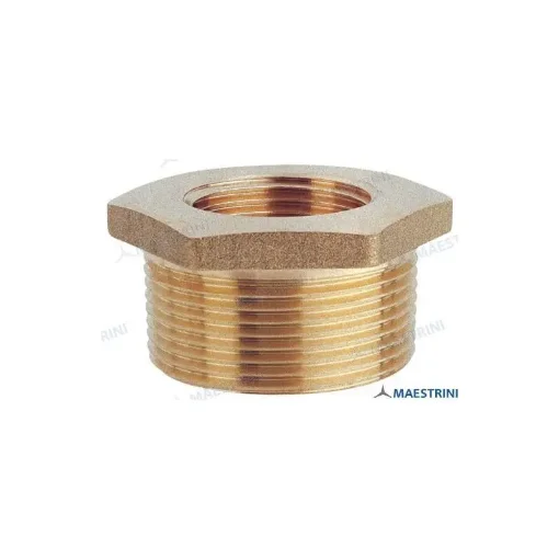 Maestrini - Chromed Brass Hexagonal Reducer 1" x 3/4" - GS30879 product image