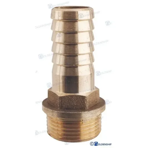 Maestrini - 1/2" X 18 Male Chrome-Plated Brass Fitting - GS30833 product image