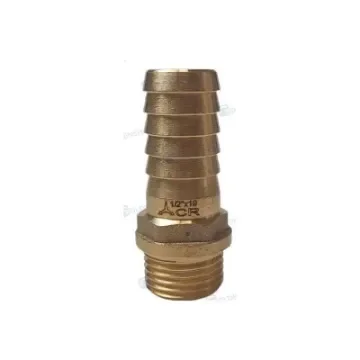 Maestrini 1/2" Male Chrome-Plated Brass Fitting - GS30834 product image