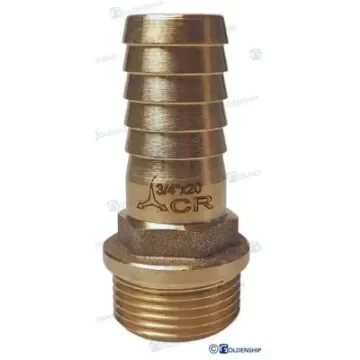 Maestrini - 3/4" Male Chrome-Plated Brass Fitting - GS30837 product image