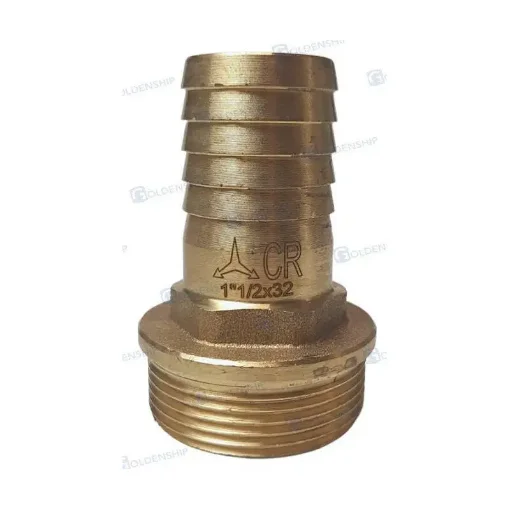 Maestrini - Chromed Brass Male Coupling 1 1/2" x 32 - GS30846 product image