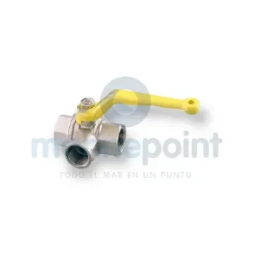 Maestrini - 1/2" Brass 3-Way Valve - 089630 product image