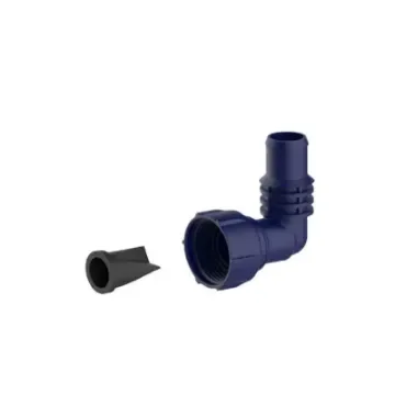 Attwood 90º Elbow Connector with Check Valve - AS5505E-1 product image