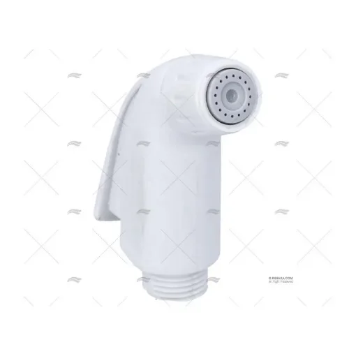 White Nautical Shower Arm with Chrome Diffuser - 31250200 product image