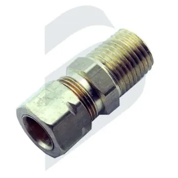 Straight Male Fitting 1/4" NPT to 3/8" Tube - 180055 product image