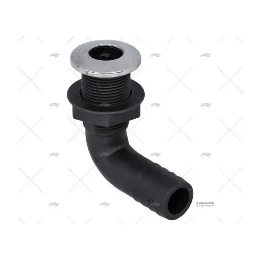 Abs Pasacasco with Inox Cap, 90º - 20250609 product image