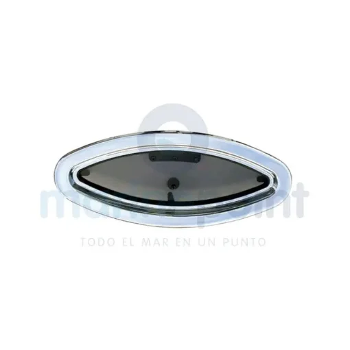 Bomar Oval Hatch Stainless Steel 171 x 432mm - 059230 product image