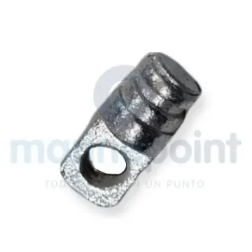 Wide Chrome-Plated Brass Canopy Terminal - 0800101 product image