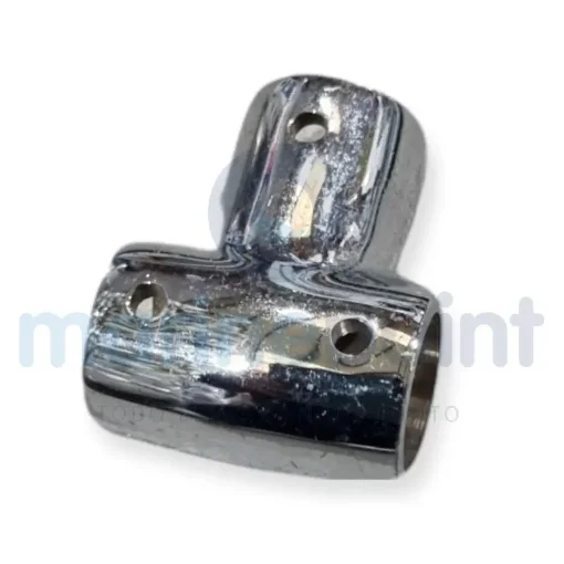 T Connector for 1" Chrome-Plated Brass Handrails - 1001006 product image