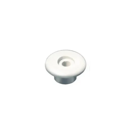 White Nylon 19 Mm Mushroom Cap - 102357 product image