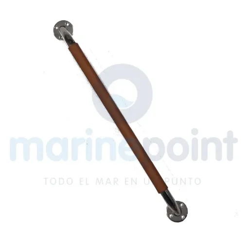 Stainless Steel Handrail Wrapped in Marine Leather - 106862 product image