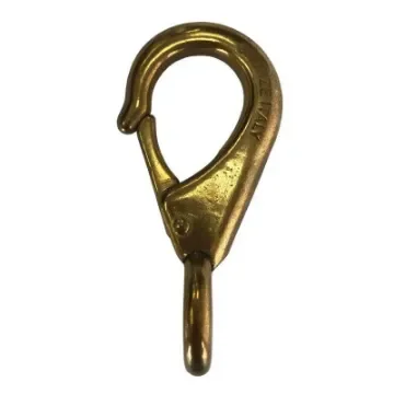 Fixed Brass Carabiner 16 Mm for Nautical Use - 11076100 product image