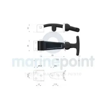 Stainless Steel Elastic Closure Rubber - 121021 product image