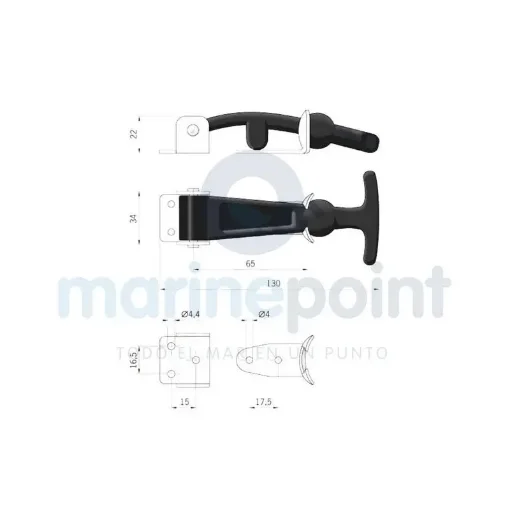 Stainless Steel Elastic Closure Rubber - 121021 product image