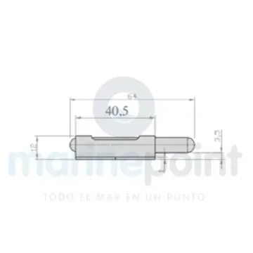 Classic Stainless Steel Clip 40mm - 121057 product image