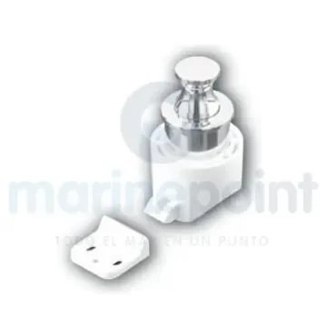 White Lock for Lamp Push Button - 121244 product image
