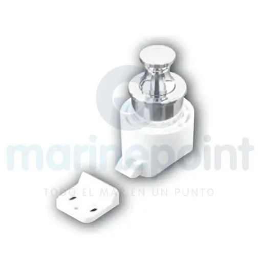 White Lock for Lamp Push Button - 121244 product image