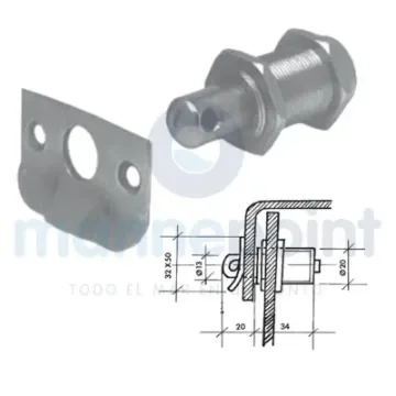 Cover Lock RC-4055 for Bavaria & Beneteau - 121406 product image