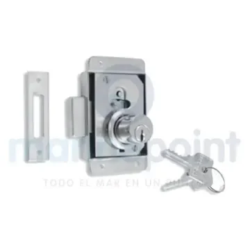 20x20 Cylinder Furniture Lock - 121414 product image