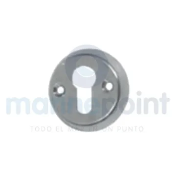 Round Escutcheon for 60mm Diameter Lock Cylinder - 121634 product image