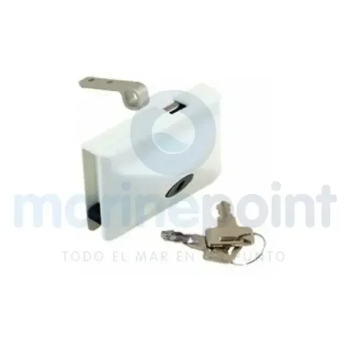 Mobella Secure White Lock for Bavaria - 121801 product image