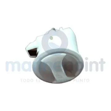 White Mobella Novibra Latch for Nautical Compartments - 121825 product image
