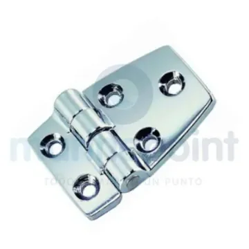 40x60 Mm Asymmetric Stainless Steel Hinge - 127106 product image