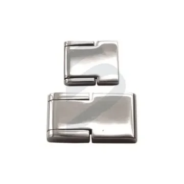 Smooth Stainless Steel Hinge 28x33 Mm - 127139 product image