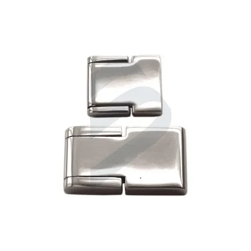 Smooth Stainless Steel Hinge 28x33 Mm - 127139 product image