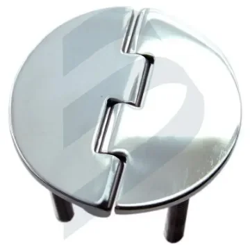 65 Mm Round Smooth Stainless Steel Hinge - 127177 product image