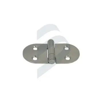 39x75 Mm Stainless Steel Hinge with Normal Pin - 127230 product image
