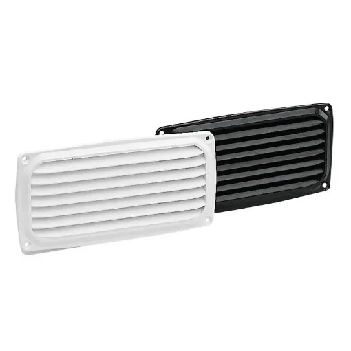 Nuova Rade White Rectangular Grille for Marine Ventilation - 17657 product image
