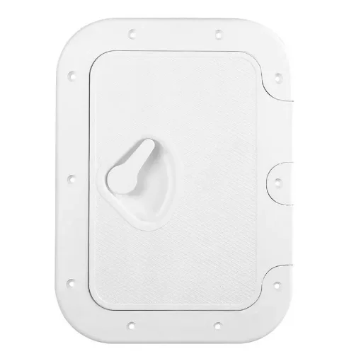 Nuova Rade - Satin White Rectangular Inspection Hatch 275x375mm - 196567 product image