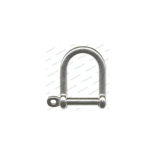 10mm Wide Straight Shackle AISI-316 Stainless Steel - 20250000 product image