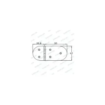 Removable Stainless Steel Hinge - 40250484 product image