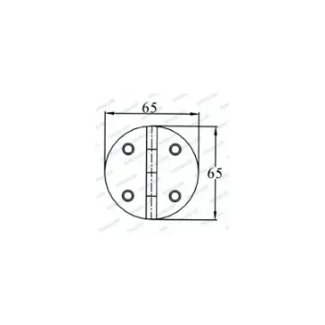 Removable Hinge 65 X 65mm - 40250473 product image