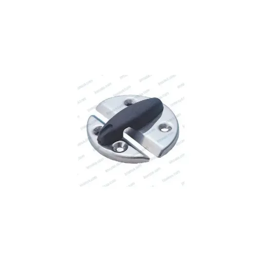 60mm Stainless Steel Door Lock, Nylon Lock, 1/2 Moons - 40250616 product image