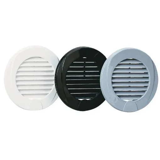 Nuova Rade Round Grate 3" White - 47515 product image