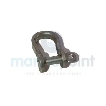 M12 25X50mm Stainless Steel Lira Plate Shackle - 5110011 product image