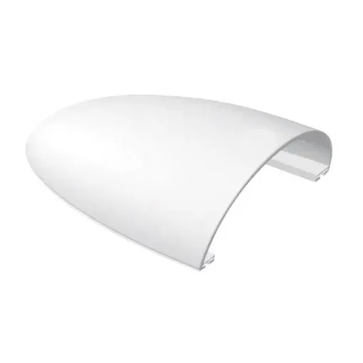 Nuova Rade - White Profiled Cap, 3 and 4" Outlet - 54386 product image
