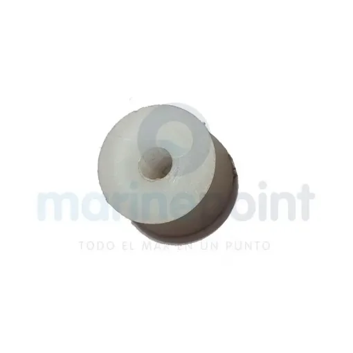 Pulley Axle 6mm Wide 13 Long 23 White Nylon - 9900104 product image