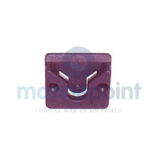 Black Plastic Microphone Mount 32 X 32 Mm - GS13043 product image