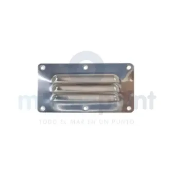 Ventilation Grille Stainless Steel 127X65x0.8 Mm - GS31175 product image